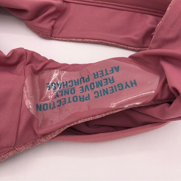 Calia Carrie Underwood Banded Waist Bikini Bottoms Heathered Mauve size M NWOT - Picture 9 of 10